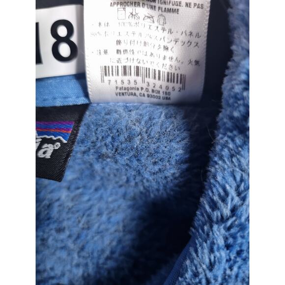 Patagonia R2 Fleece Jacket Womens Small Blue Polartec Full Zip Outdoor USA Made - Picture 7 of 10